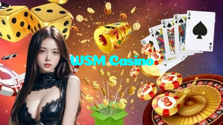 WSM Casino casino presented on mobile device in Pakistan with slots and live games